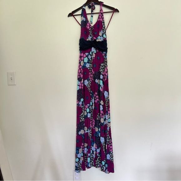 Matilda Jane Purple Floral Maxi Dress - Picture 2 of 12